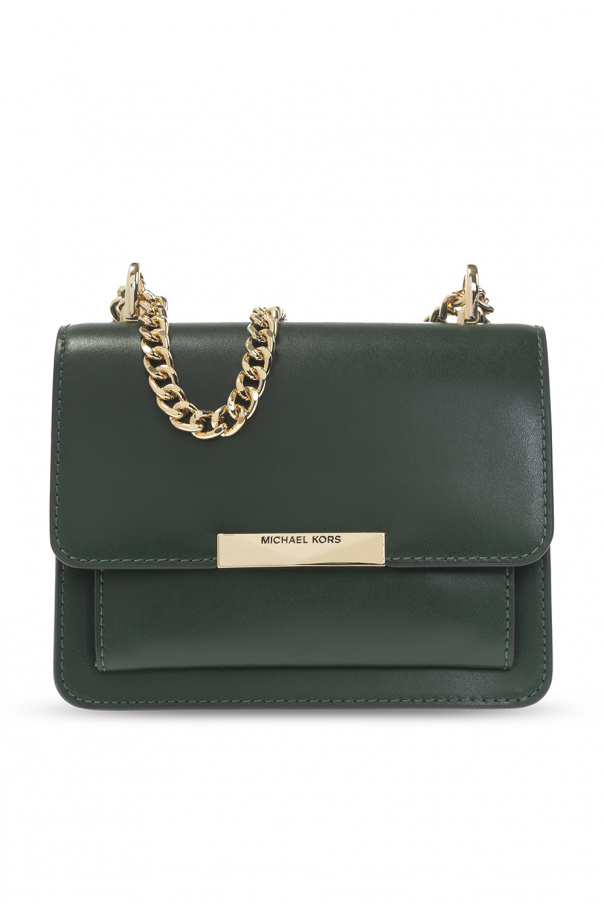 SchaferandweinerShops Australia Green Jade shoulder bag guess bag cell black TRUNK BAG MEDIUM BLACK